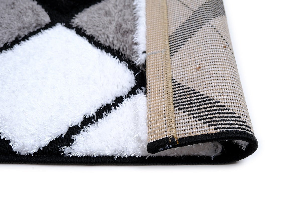 Rio Loop X012 Grey Modern Area Rug - Quality Rugs and Furniture