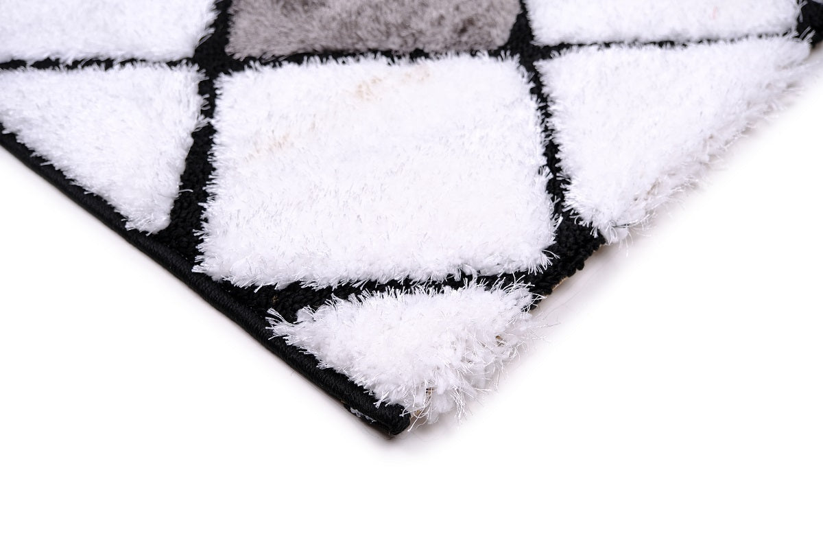 Rio Loop X012 Grey Modern Area Rug - Quality Rugs and Furniture