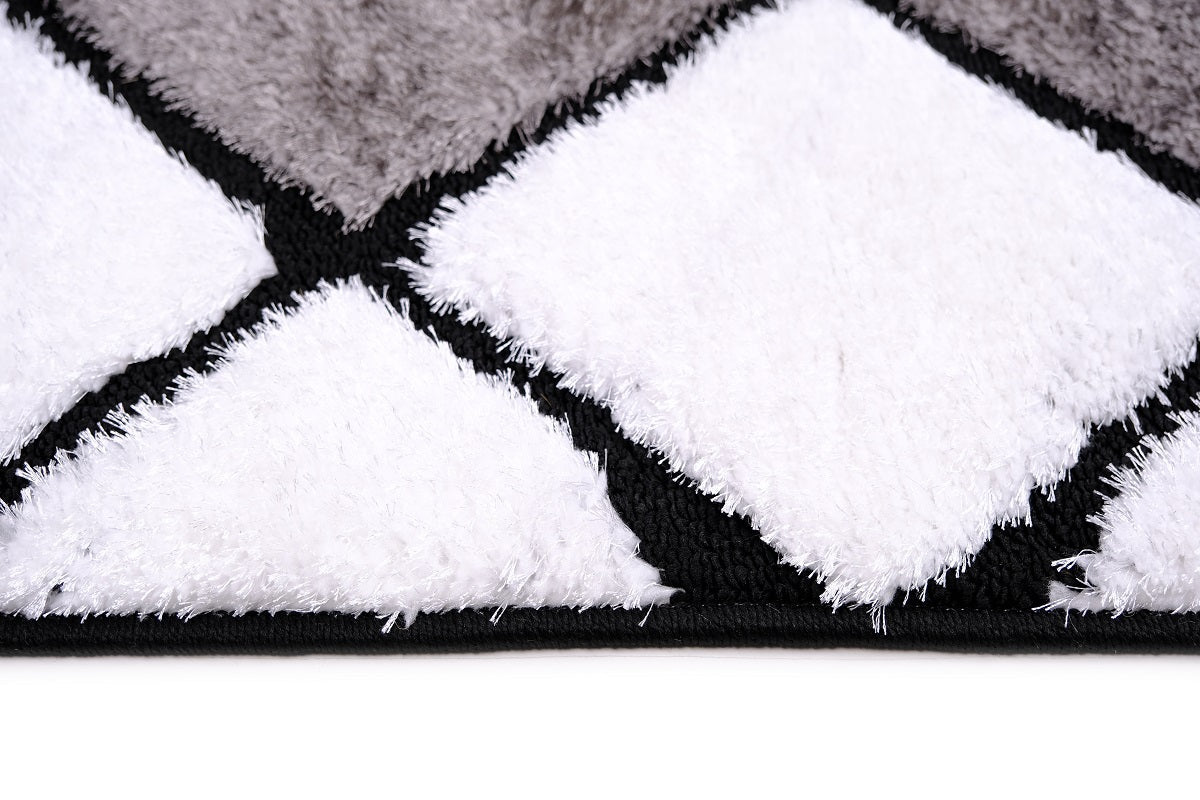 Rio Loop X012 Grey Modern Area Rug - Quality Rugs and Furniture