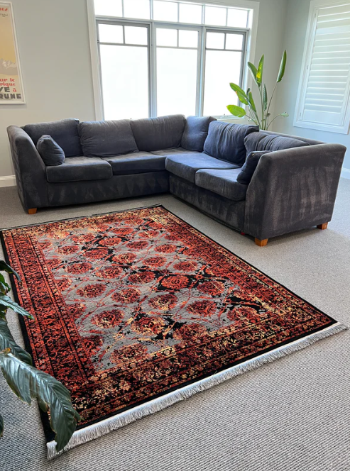 Safara 855 Persian Modern Traditional Acrylic Area Rug