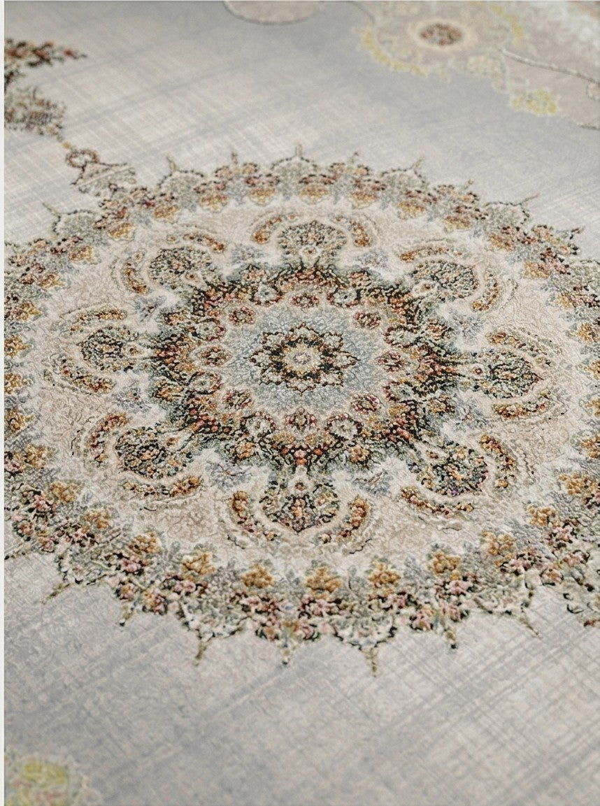 Salar Traditional Persian Area Rug Silver - Quality Rugs and Furniture