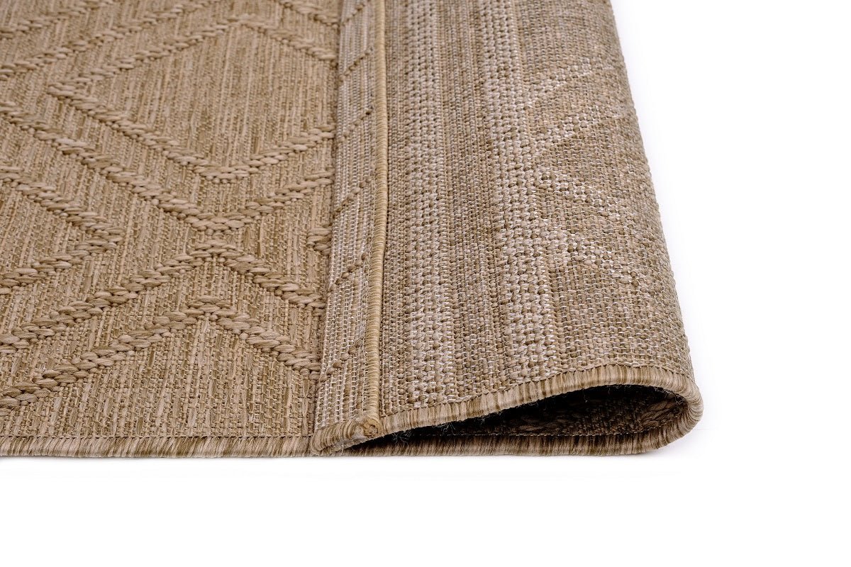 Sandra E7215 Beige Modern Area Rug For Living Room, Bedroom - Quality Rugs and Furniture