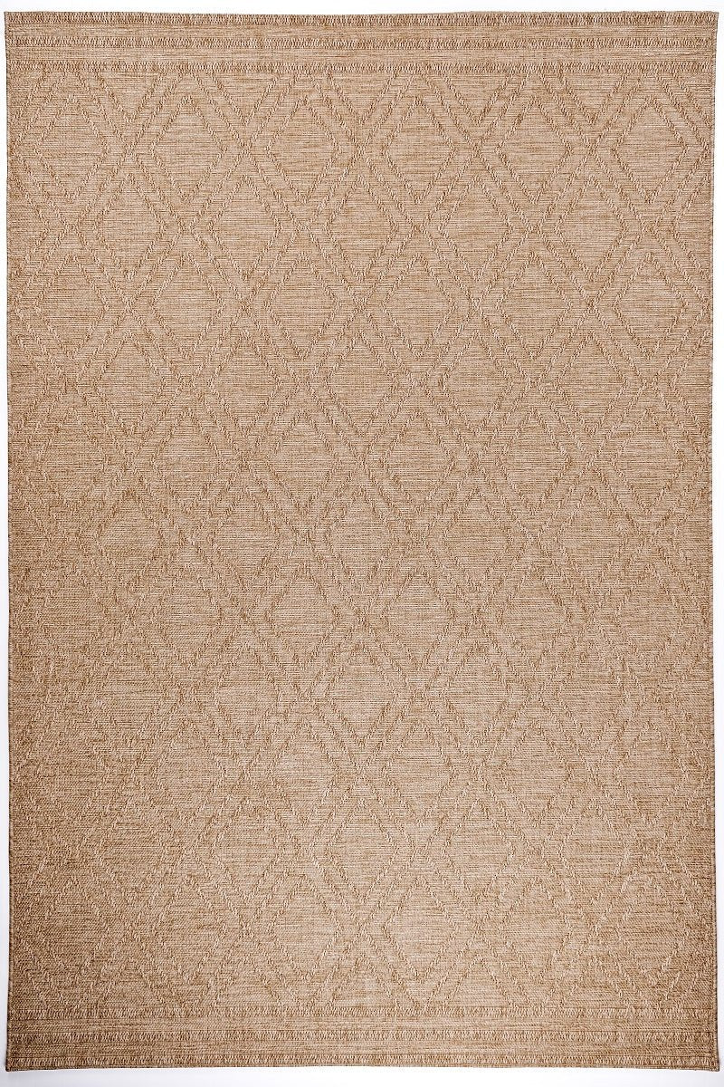 Sandra E7215 Beige Modern Area Rug For Living Room, Bedroom - Quality Rugs and Furniture