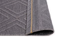 Sandra E7215 D.Grey Modern Area Rug For Living Room, Bedroom - Quality Rugs and Furniture
