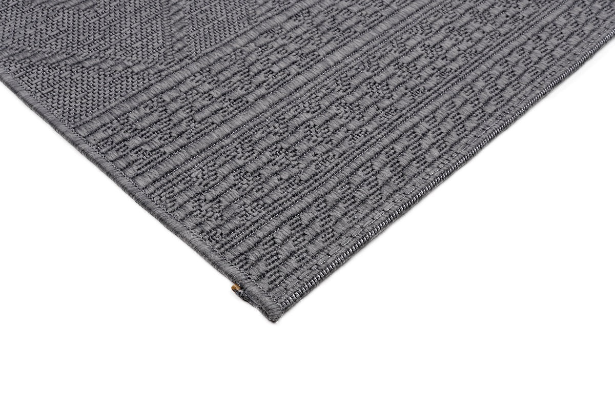 Sandra E7217 D.Grey Modern Area Rug For Living Room, Bedroom - Quality Rugs and Furniture