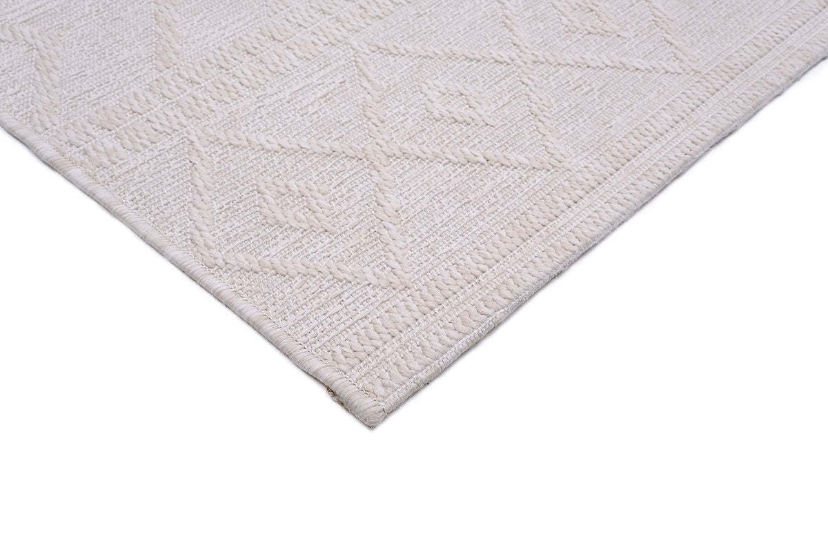 Sandra E7219 Beige Modern Area Rug For Living Room, Bedroom - Quality Rugs and Furniture