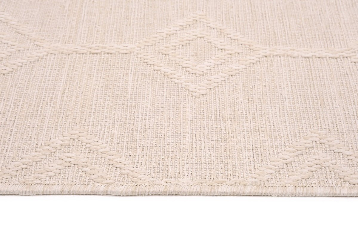 Sandra E7219 Beige Modern Area Rug For Living Room, Bedroom - Quality Rugs and Furniture