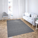 Sandra E7219 D.Grey Modern Area Rug For Living Room, Bedroom - Quality Rugs and Furniture