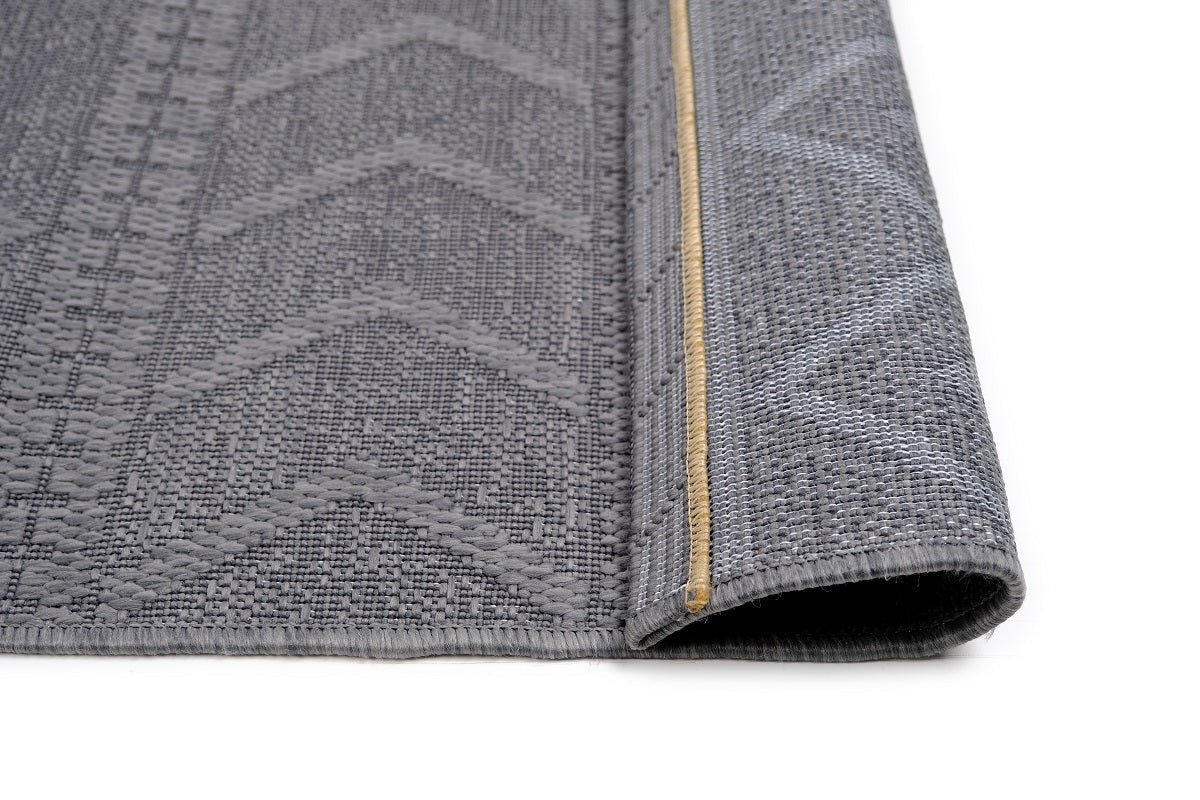 Sandra E7219 D.Grey Modern Area Rug For Living Room, Bedroom - Quality Rugs and Furniture