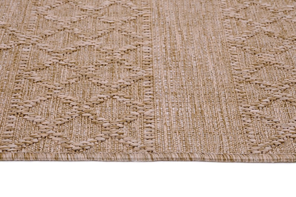 Sandra E7221 Beige Modern Area Rug For Living Room, Bedroom - Quality Rugs and Furniture