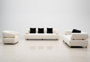 Sherry Modern High Quality Fabric Sofa Set Beige - Quality Rugs and Furniture