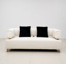 Sherry Modern High Quality Fabric Sofa Set Beige - Quality Rugs and Furniture