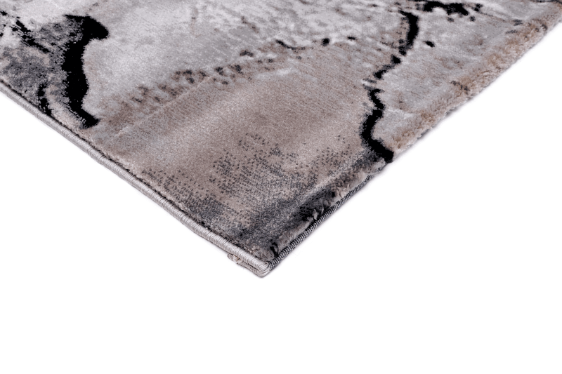 Sofia 3555B Grey / Dark Vizon Modern Area Rug - Quality Rugs and Furniture