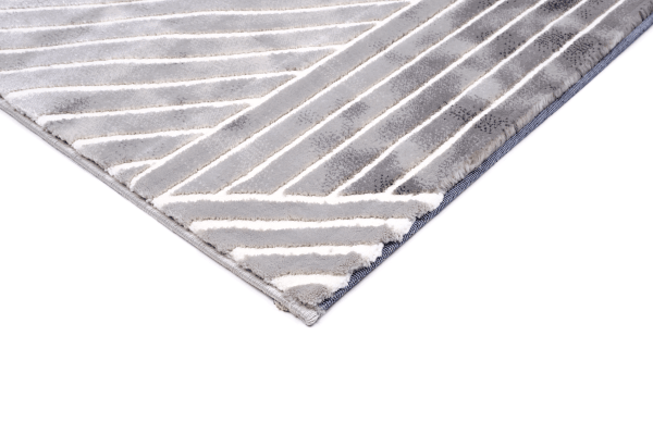 Sofia 3769A Light Grey / Medium Grey Modern Area Rug - Quality Rugs and Furniture