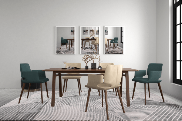 Sofia 3769A Light Grey / Medium Grey Modern Area Rug - Quality Rugs and Furniture