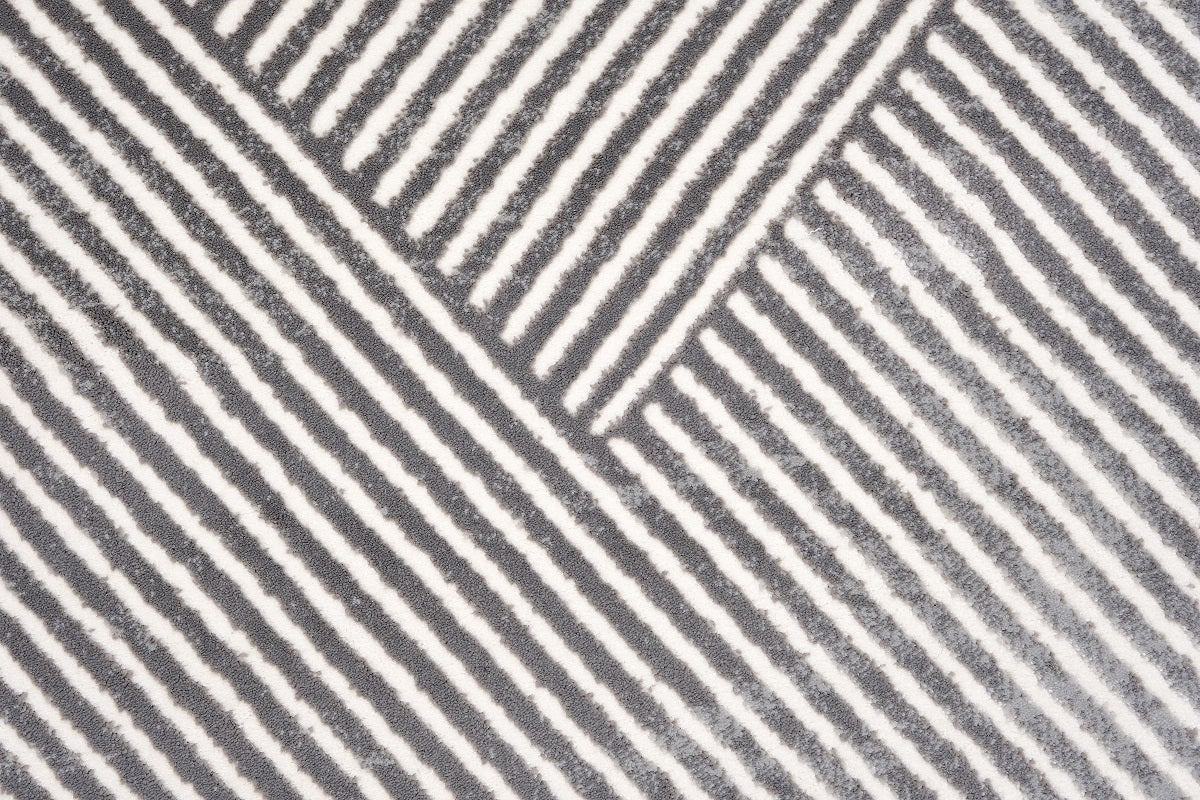 Sofia 7494B Grey / Light Grey Modern Area Rug - Quality Rugs and Furniture