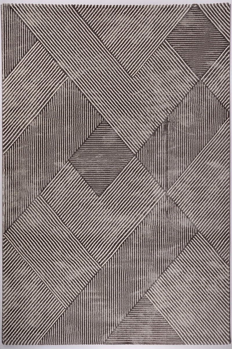 Sofia 7494B Grey / Light Grey Modern Area Rug - Quality Rugs and Furniture