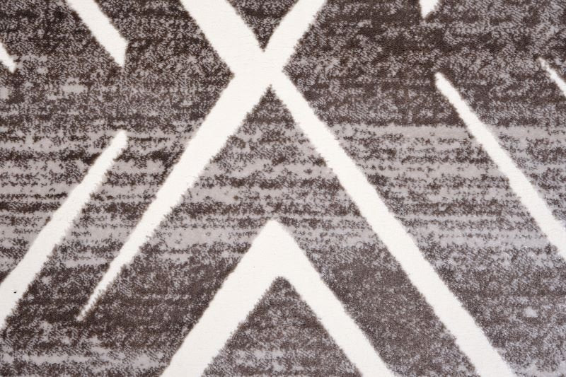 Sofia 7581A Light Vizon / Dark Vizon Modern Area Rug - Quality Rugs and Furniture