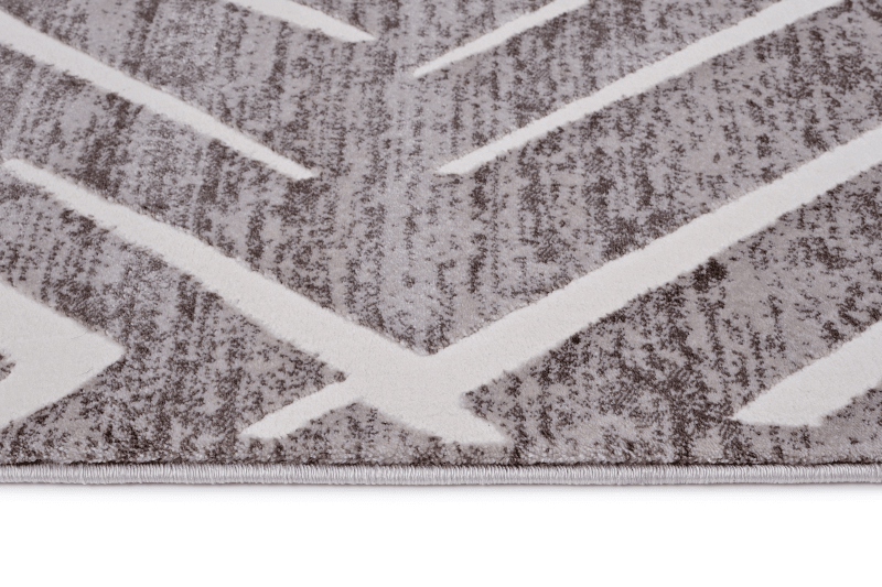 Sofia 7581A Light Vizon / Dark Vizon Modern Area Rug - Quality Rugs and Furniture