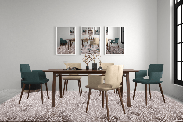 Sofia 8228B Light Vizon / Vizon Modern Area Rug - Quality Rugs and Furniture
