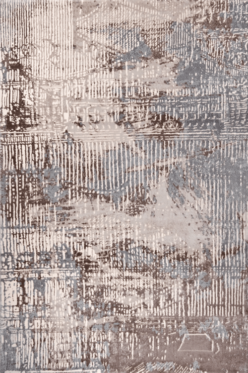 Sofia 8233A Dark Vizon / Light Vizon Modern Area Rug - Quality Rugs and Furniture