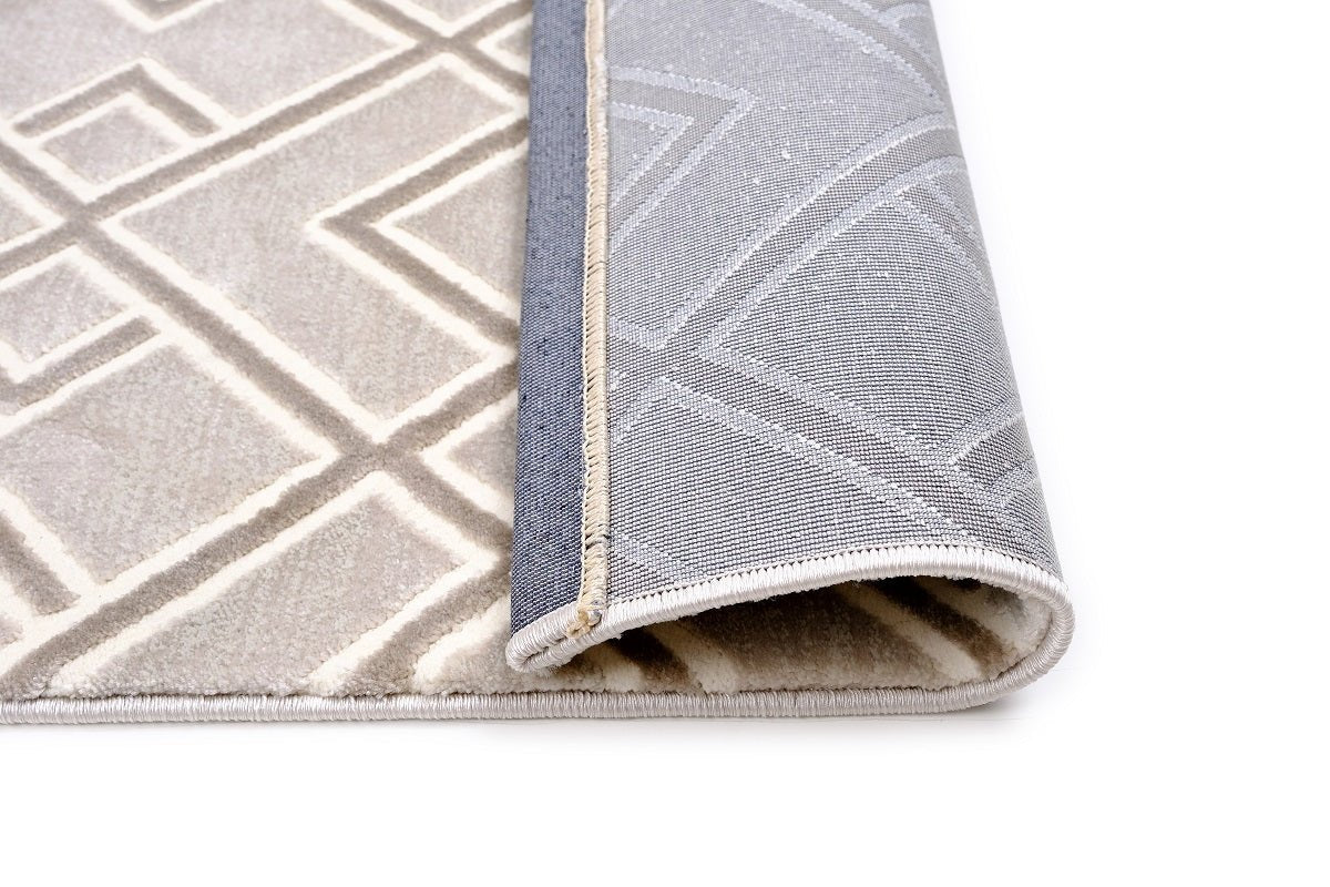 Sofia 8337A Light Vizon / Vizon Modern Area Rug - Quality Rugs and Furniture