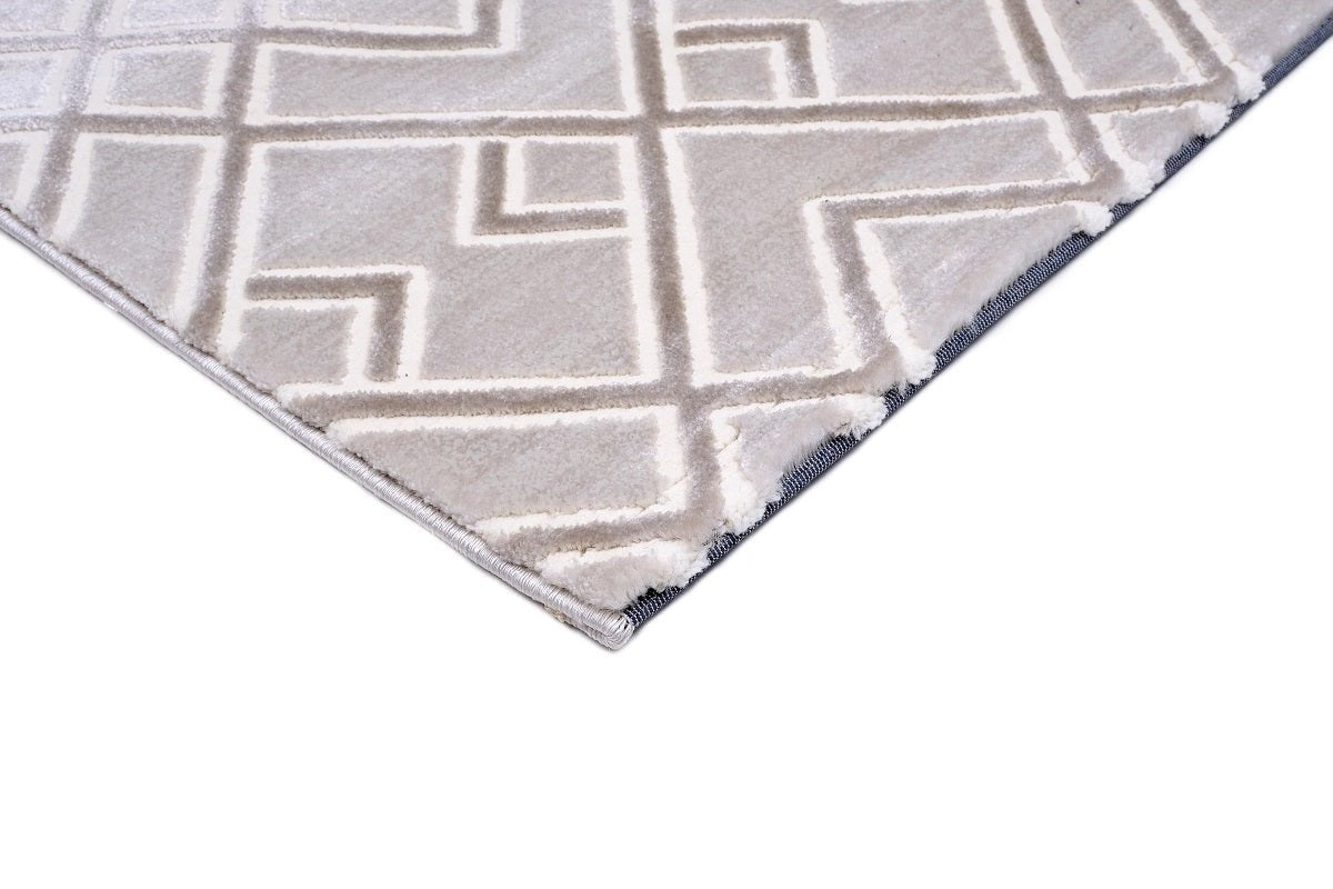 Sofia 8337A Light Vizon / Vizon Modern Area Rug - Quality Rugs and Furniture