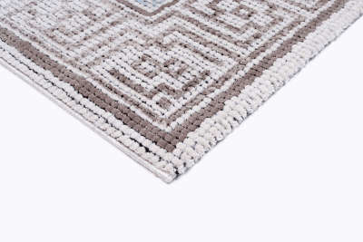 Sofia 9304A Cream / Light Vizon Modern Area Rug - Quality Rugs and Furniture