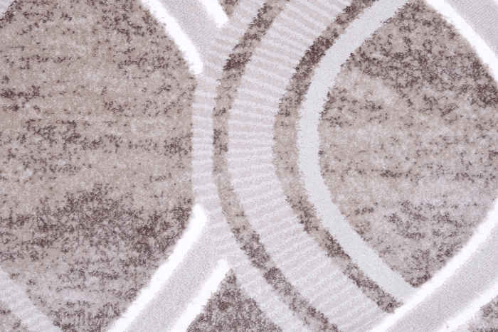 Sofia 9711A Vizon / Cream Modern Area Rug - Quality Rugs and Furniture