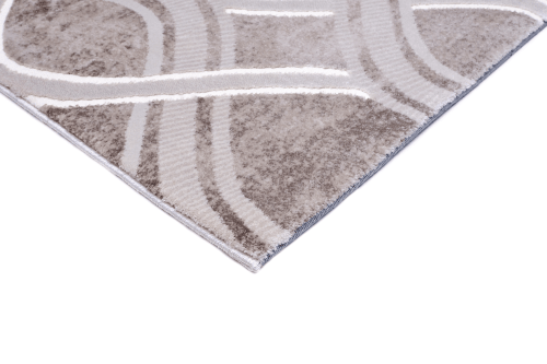 Sofia 9711A Vizon / Cream Modern Area Rug - Quality Rugs and Furniture