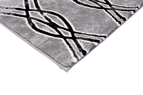 Sofia 9718A Cream / Light Grey Modern Area Rug - Quality Rugs and Furniture