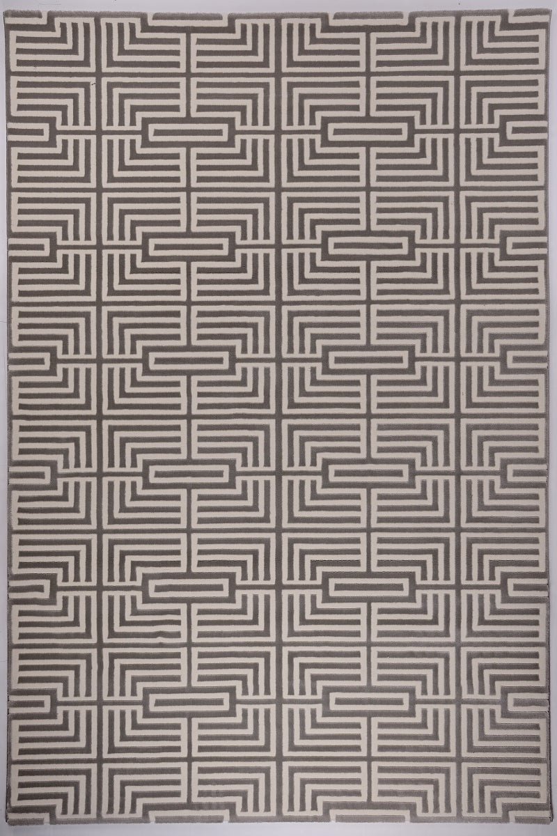 Sofia D097A Light Grey / Light Grey Modern Area Rug - Quality Rugs and Furniture