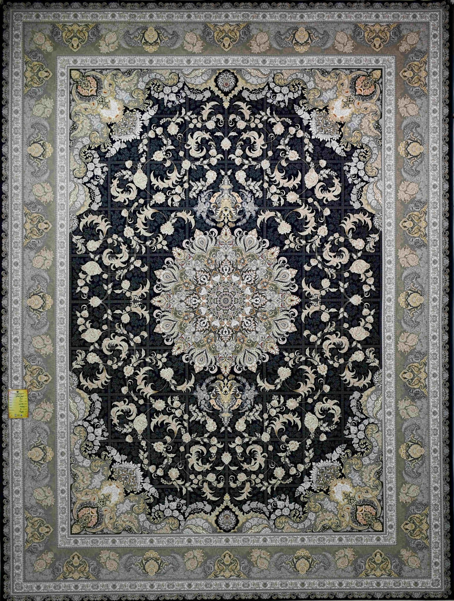 Soheil Navy Blue Persian Traditional Area Rug - Quality Rugs and Furniture
