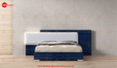 Solace Bedroom Suite Luxury Modern Queen Bed Sapphire Blue - Quality Rugs and Furniture