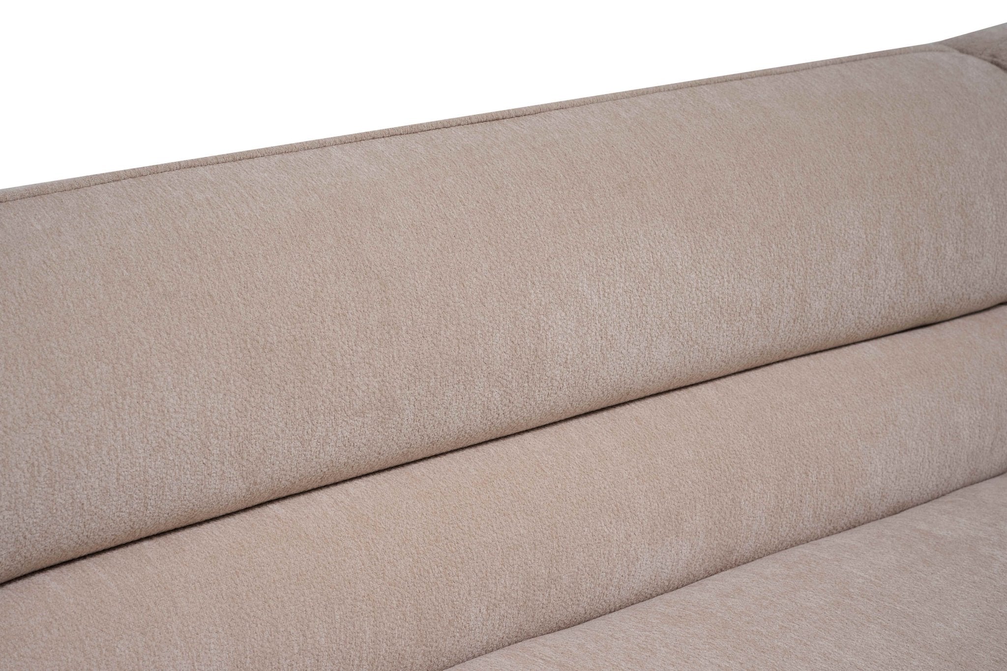 Terra Modern Beige Fabric 4 - Seater Sofa Lounge - Quality Rugs and Furniture