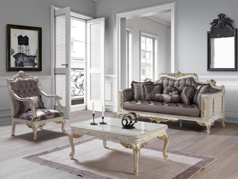Serince Art Deco Modern Mid Century Sofa Set