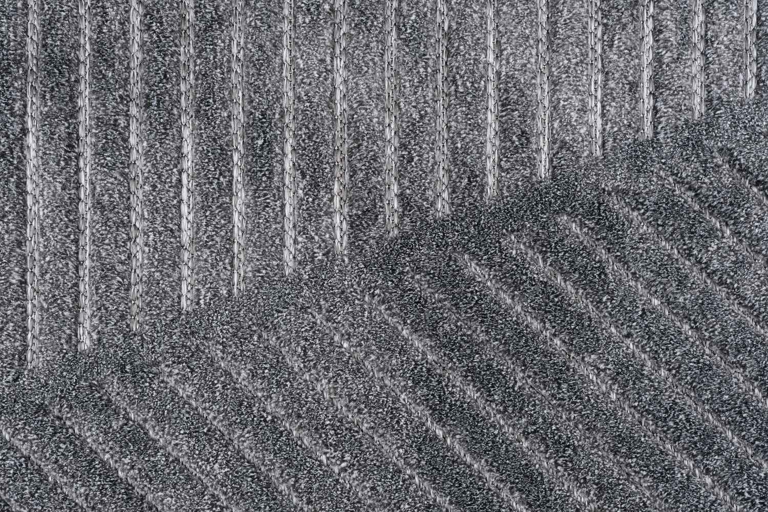 Venus E497A Dark Grey Modern Area Rug - Quality Rugs and Furniture