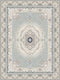 Vila Traditional Persian Area Rug Silver