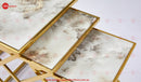 YA31 Marble Nesting Table Set of 3 - Quality Rugs and Furniture