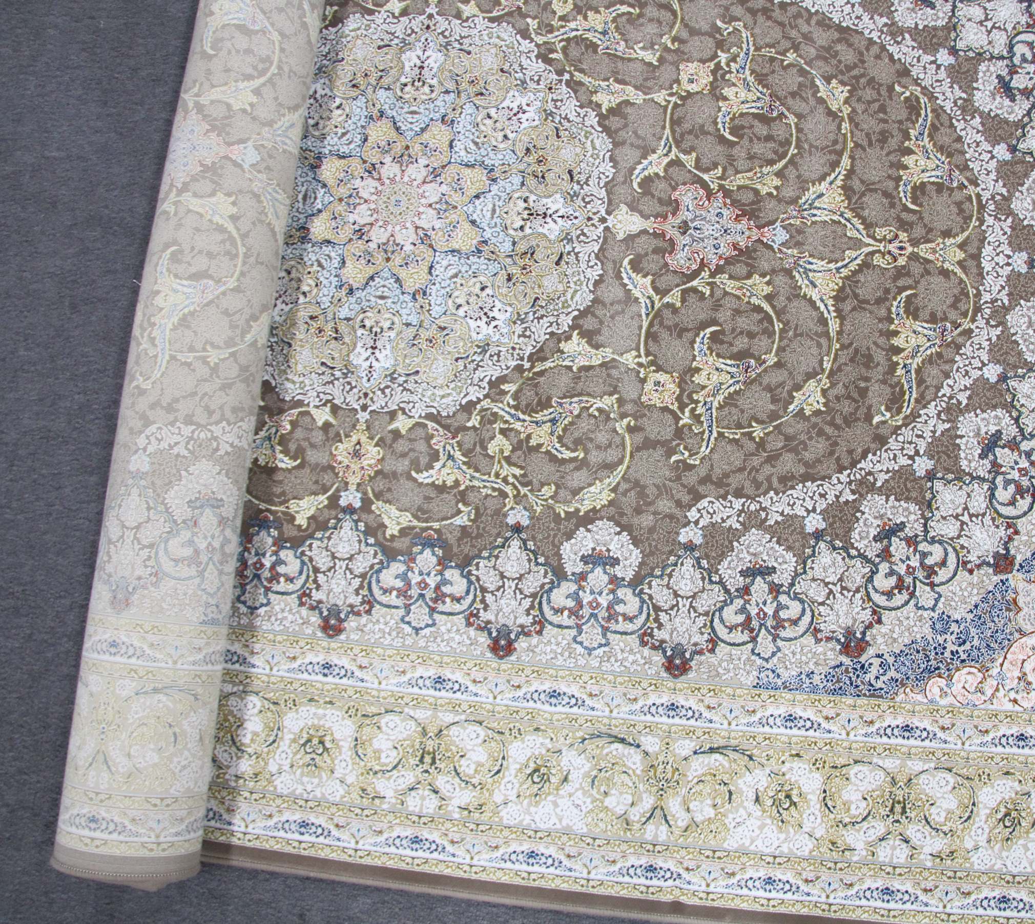 Zartosht 5252 NE Gold Persian Traditional Rug - Quality Rugs and Furniture