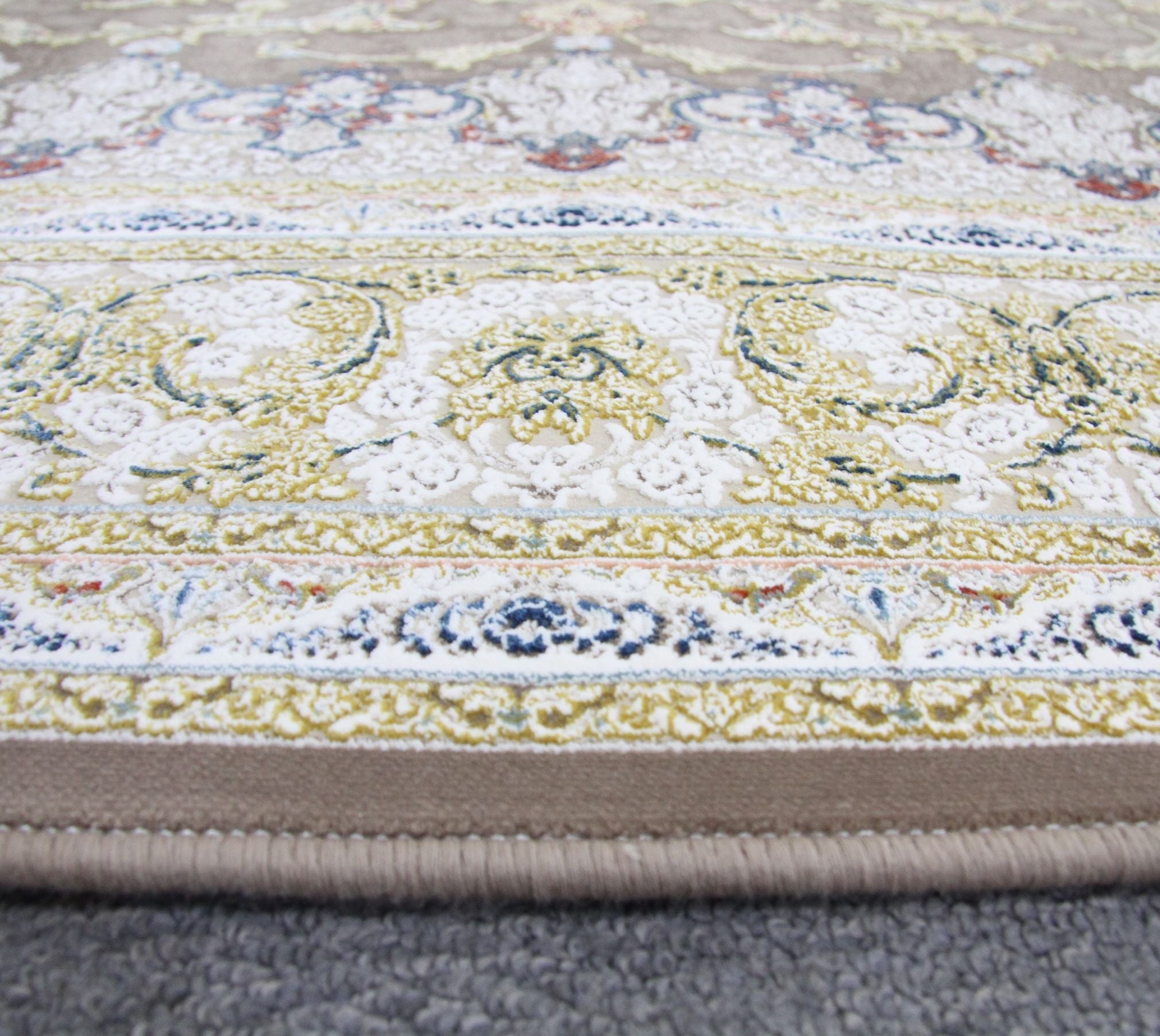 Zartosht 5252 NE Gold Persian Traditional Rug - Quality Rugs and Furniture