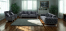 Zurih Luxury Velvet Sofa Set Dark Grey - Quality Rugs and Furniture