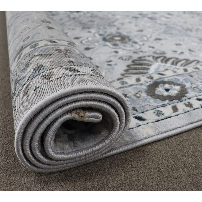 A RUG | Almira G7274 L.Grey Blue Modern Rug | Quality Rugs and Furniture
