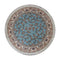 A ROUND RUG | Zartosht 5333 Blue Round Traditional Rug | Quality Rugs and Furniture