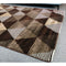A RUG | Feary Fe424Fe424 Brown Dark Beige Modern Rug | Quality Rugs and Furniture