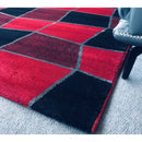 A RUG | Feary G9128 Red Black Modern Rug | Quality Rugs and Furniture