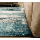 A RUG | Victoria 23011 Grey/Blue Modern Rug | Quality Rugs and Furniture