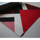 A RUG | Jasmine Fe394 Red Black Modern Rug | Quality Rugs and Furniture