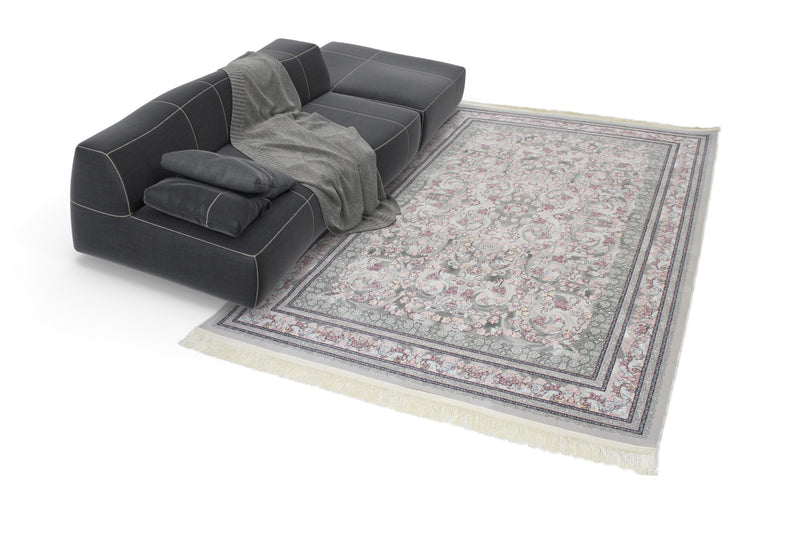 Jasmine 3179 Silver Traditional Rug