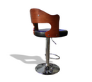 A BAR STOOL | 4325 Pu Leather Bar Stool | Quality Rugs and Furniture